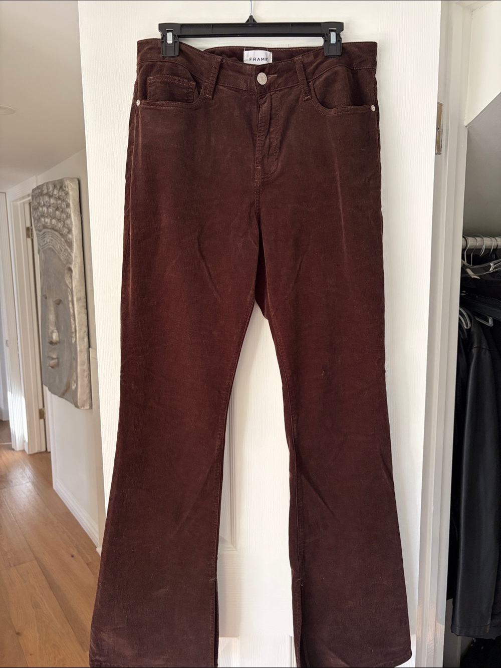 Frame Denim Brown Boot Cut Corduroy Jeans